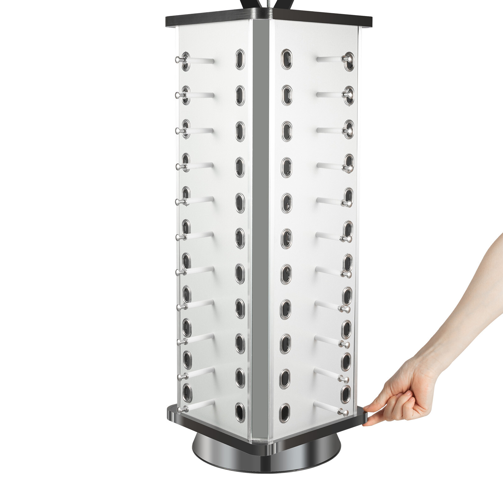 Retail Sunglass Display Stand Sunglasses Rack Holder Shelf For 44Pairs Glasses