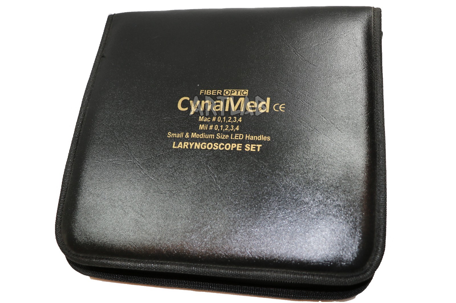 NEW! GERMAN FIBEROPTIC LARYNGOSCOPE SET MAC+MIL 12PCS INTUBATION BLADES + HANDLE