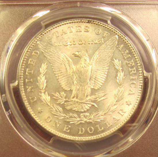 1897 MORGAN DOLLAR MS63 PCGS *** BLAST WHITE SILVER DOLLAR CERTIFIED MINT STATE