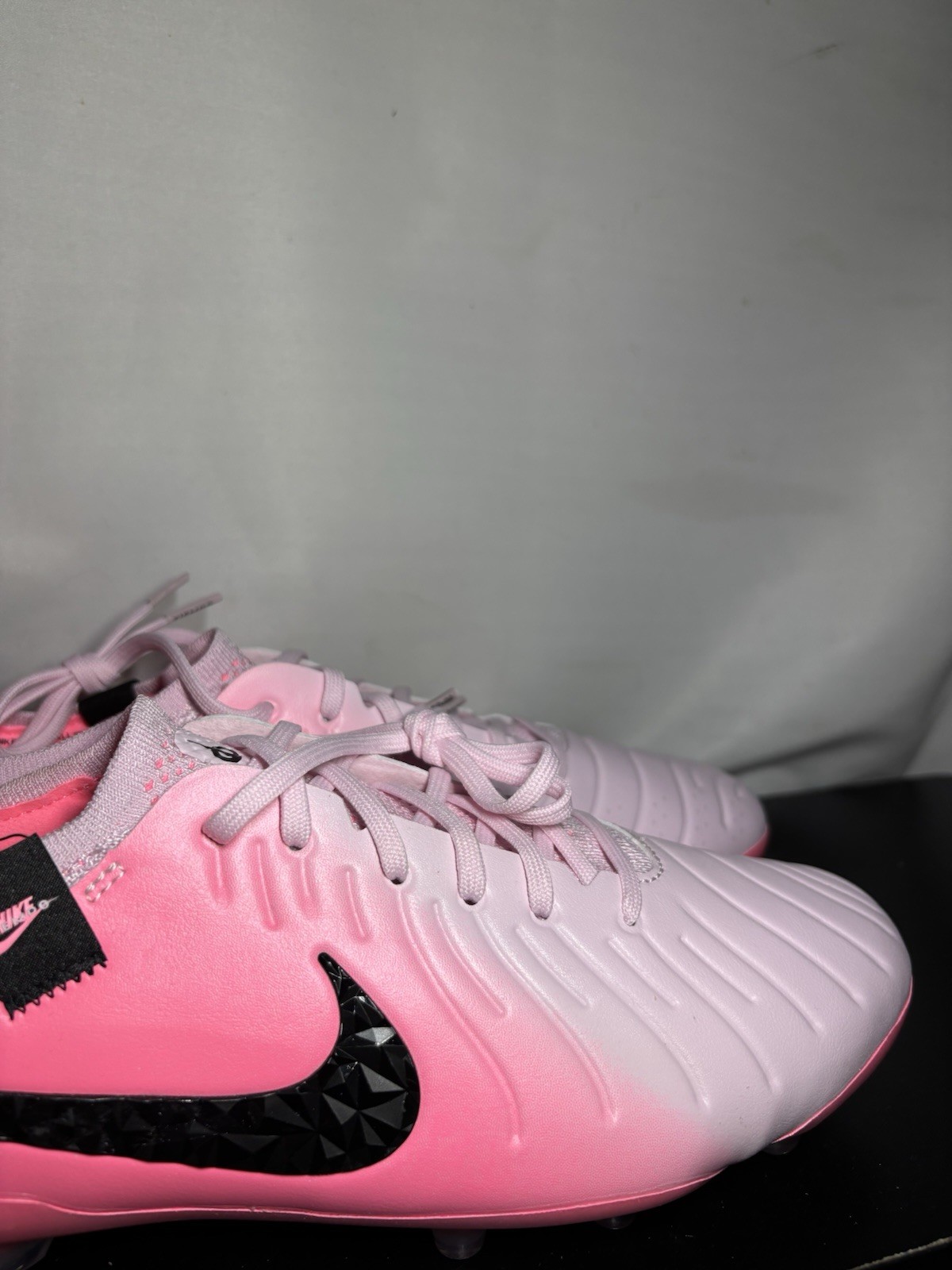Nike Legend 10 Elite FG ACC Soccer Pink Foam Cleats FN7276-601 Men's Size 9.5