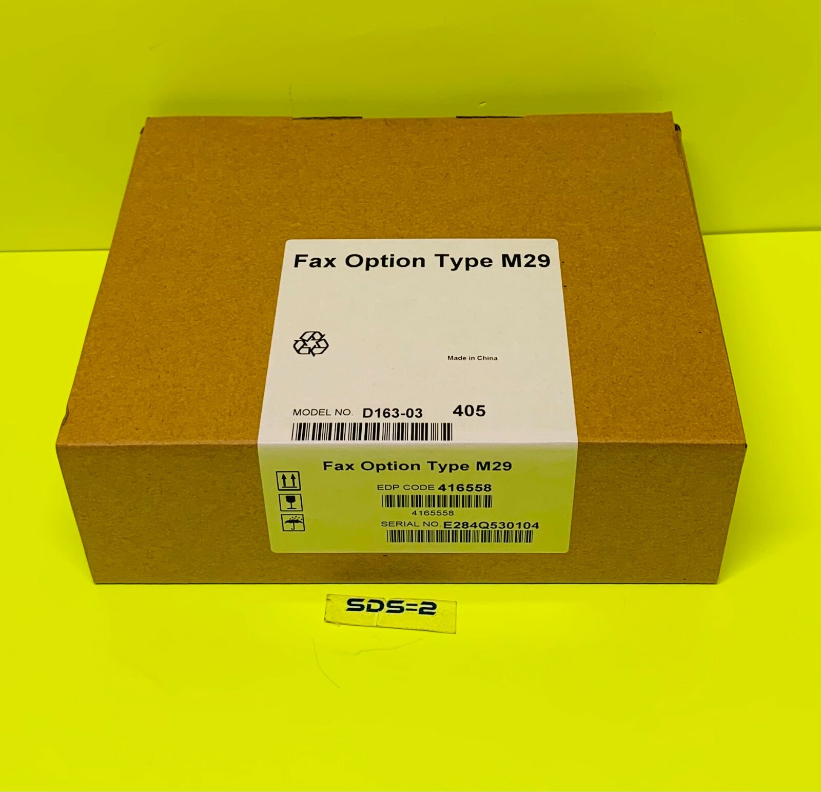 Lot of 10 Genuine Ricoh Fax Option Type M29 for MP 2555 3055 3555 4055 5055 6055