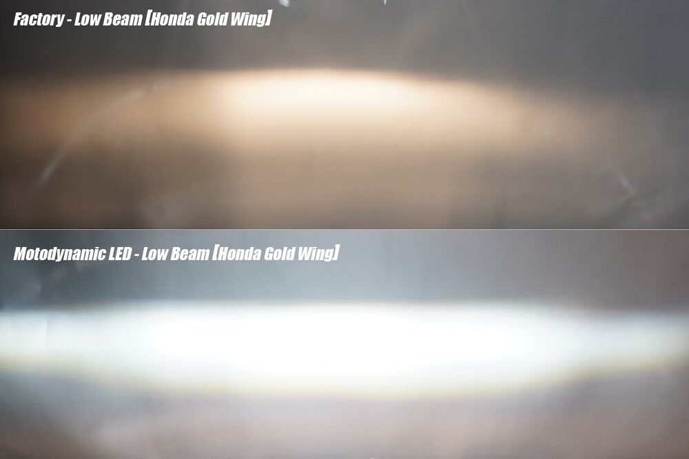 Full LED Projector Head Light + DRL Switchback Signals For Honda Gold Wing 01-17