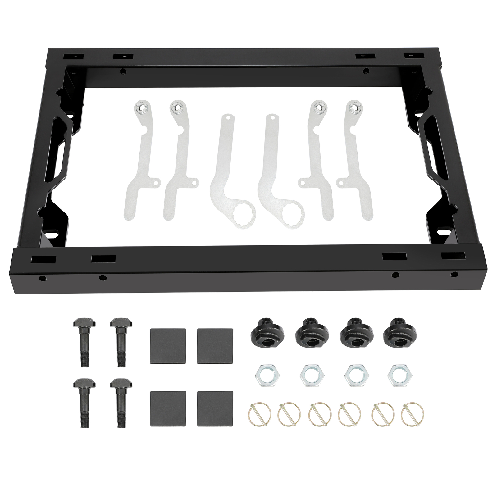 For Ford F-350 F-250 Super Duty 11-20 Black 5th Wheel Hitch Adapter w/ Handles