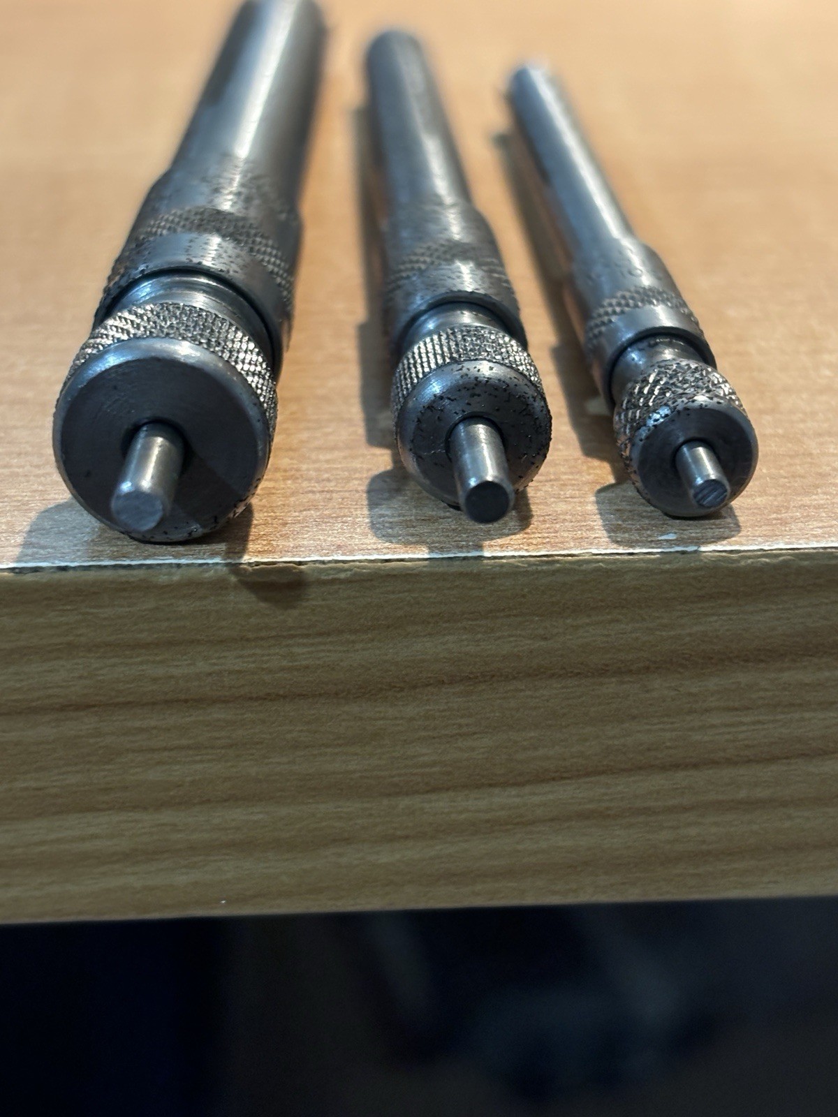 Kelly Tool & Mfg Co. No. 300 Expanding Transfer Punches Set as Pictured