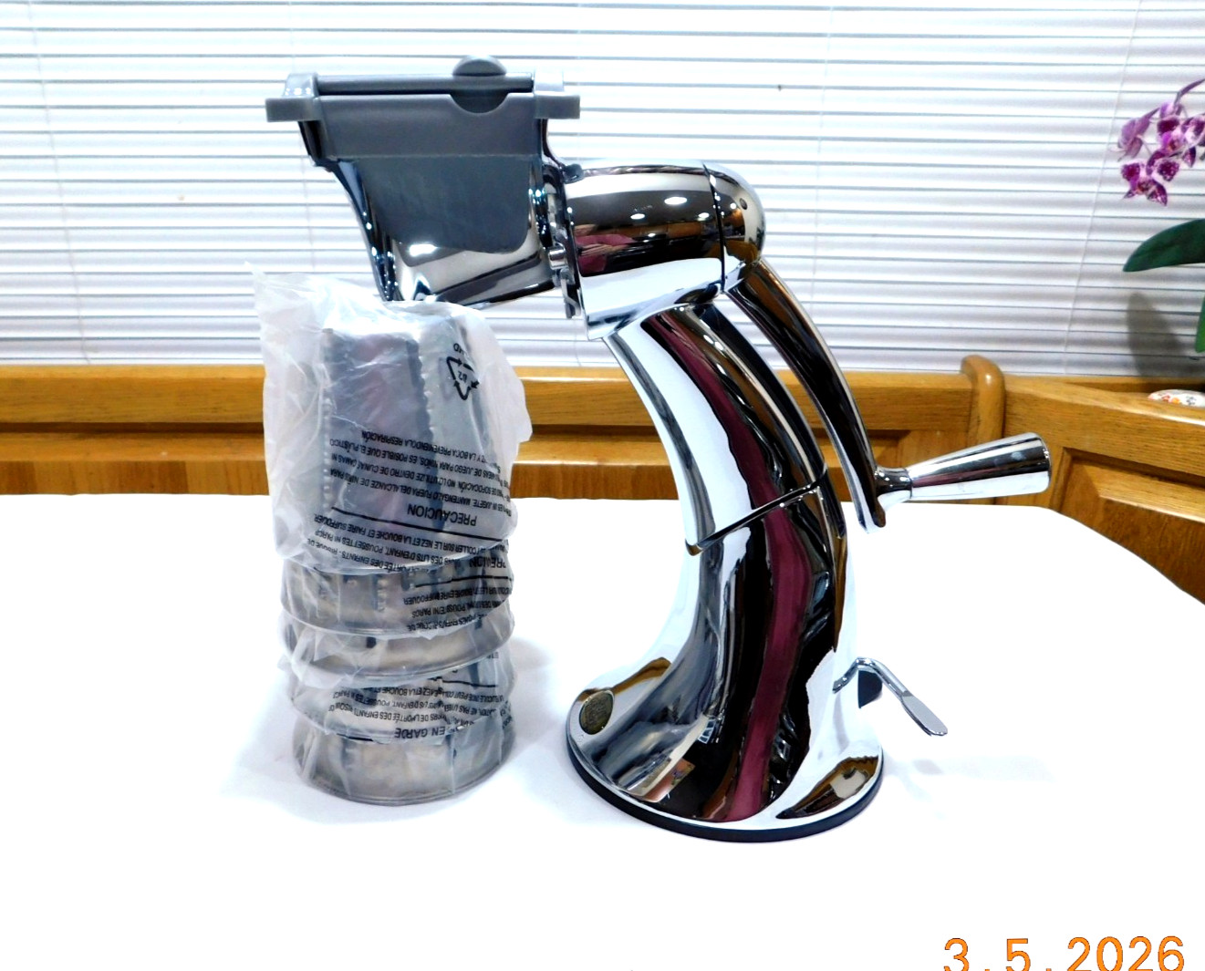 Royal Prestidge Hand Food Processor Machine Salad Maker Veggie Cutter Dicer