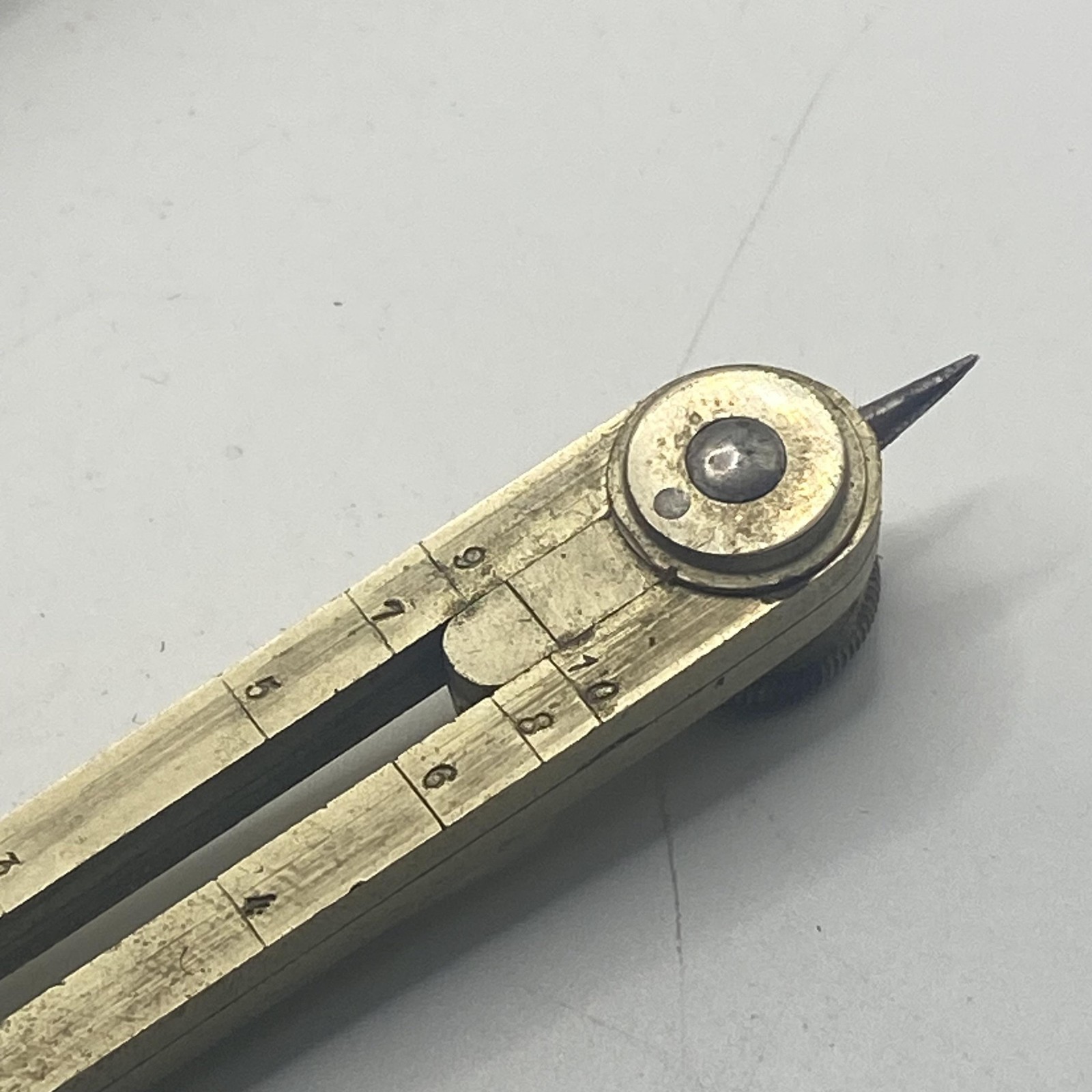 Vintage Kolesch & Co NY Brass Proportional Divider Drafting Tool Original Box