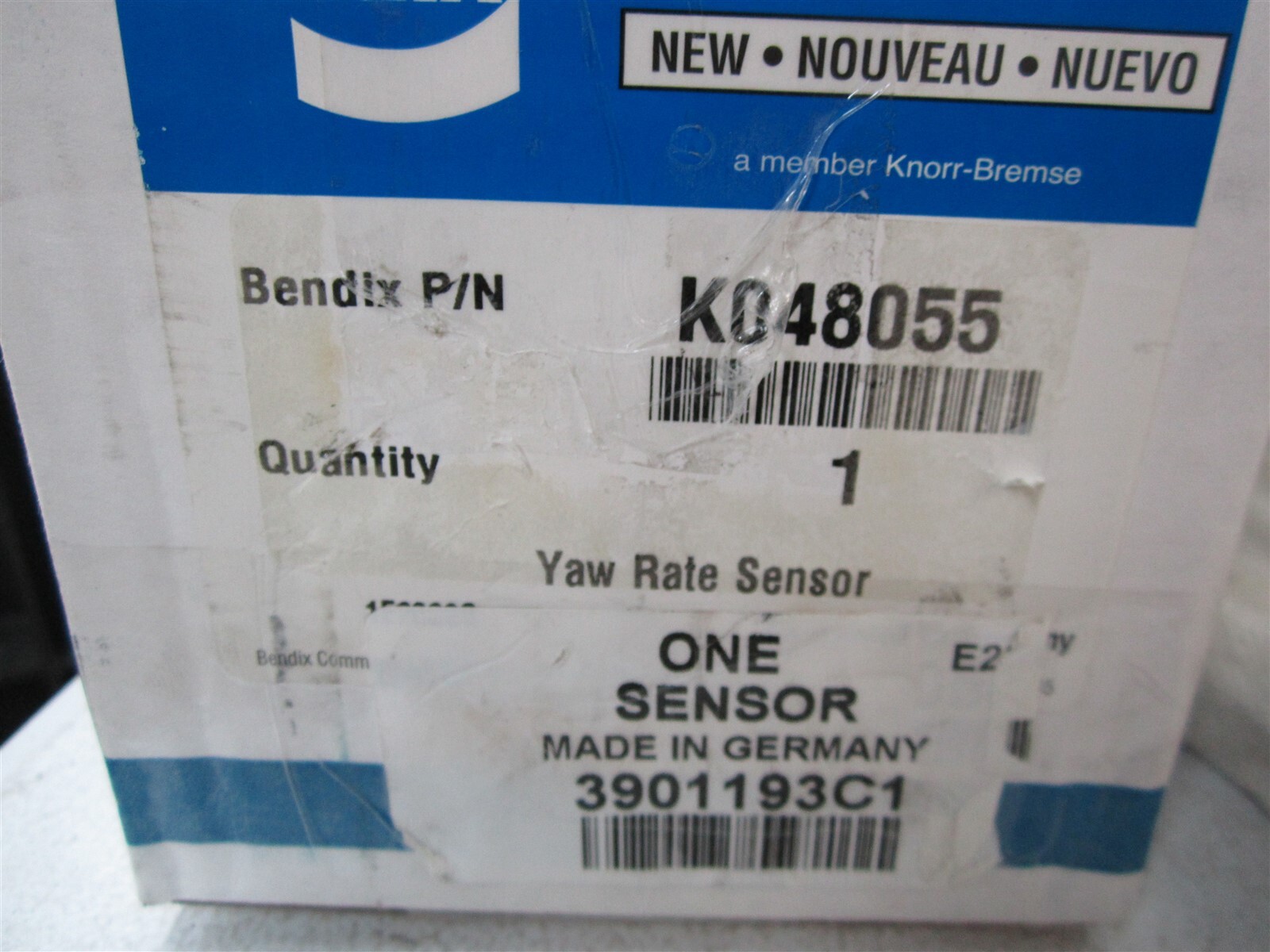 K048055 NEW BENDIX YAW RATE ESP SENSOR YAS-70X K226640 3901193C1 12V K0205682E4P