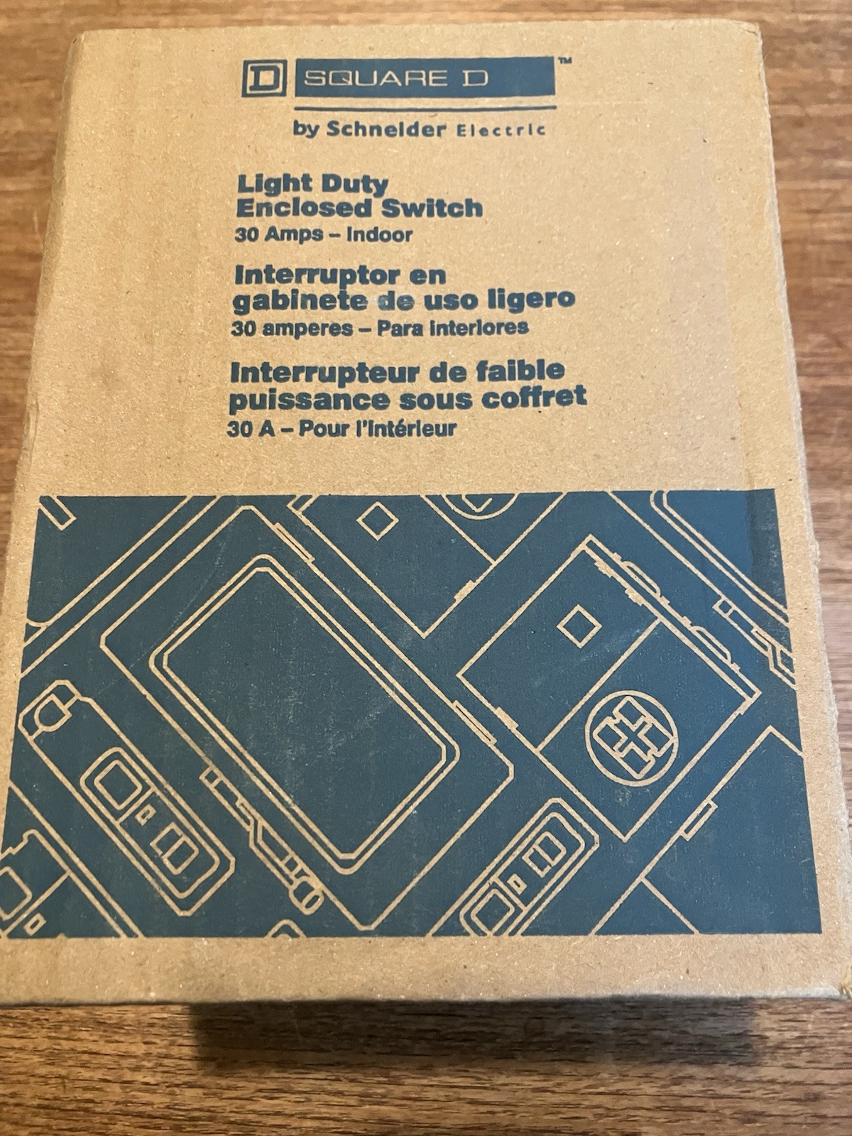 Square D 30 amp 120V disconnect