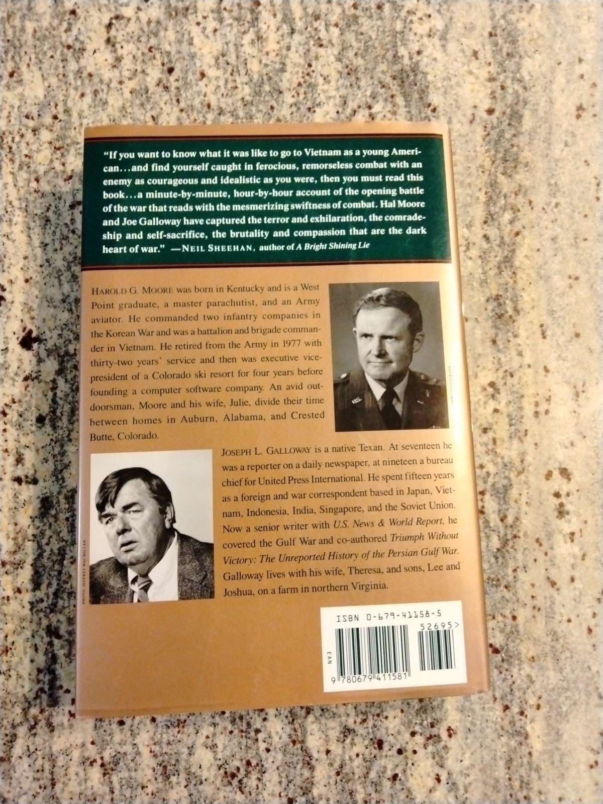 General Hal Moore Army We Were Soldiers Once And Young Vietnam Signed Ia Drang