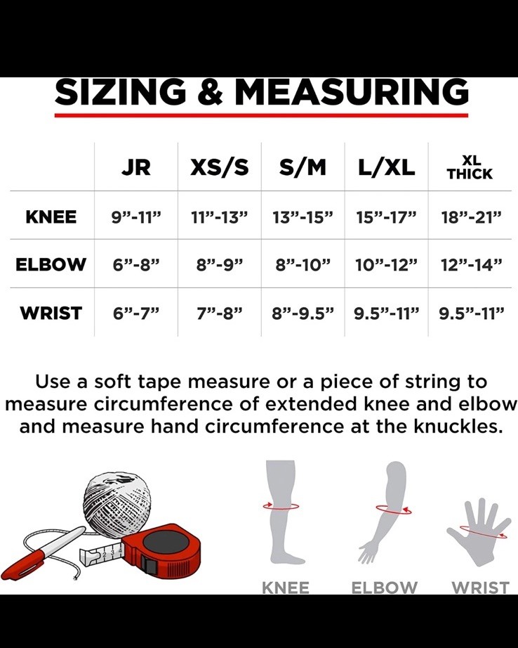 187 Killer Pads 6 Pack Set L/XL Knee - Elbow - Wrist Guards - Skateboard & Derby