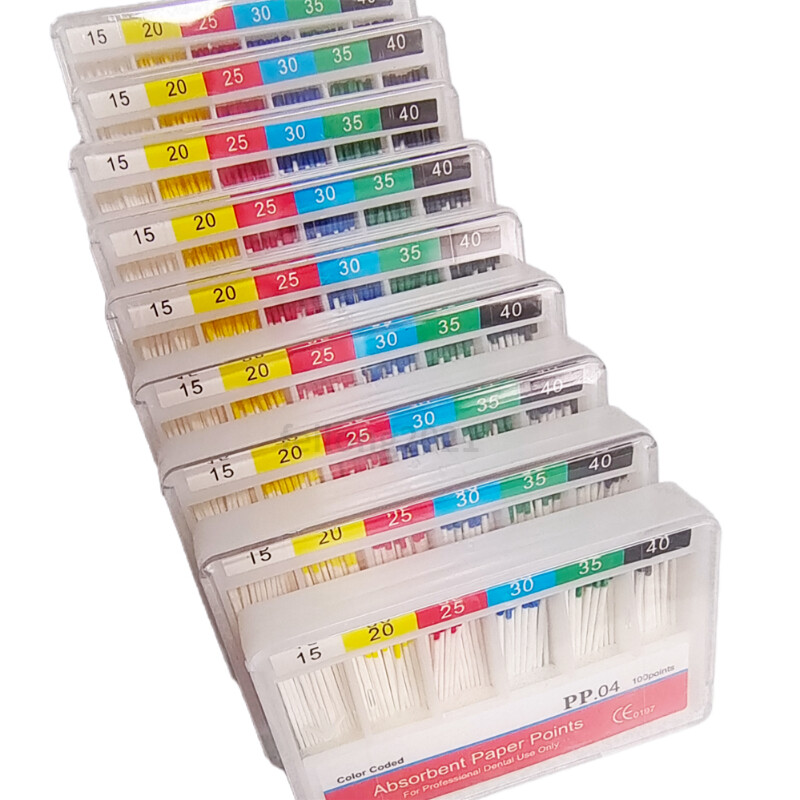 Endo Absorbent Paper Points Taper .04 #15-40#