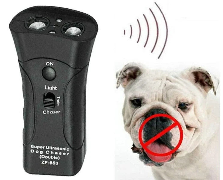 SILENT Dog Ultrasonic Training Whistle Obedience Repeller Ultra Sonic Train LED
