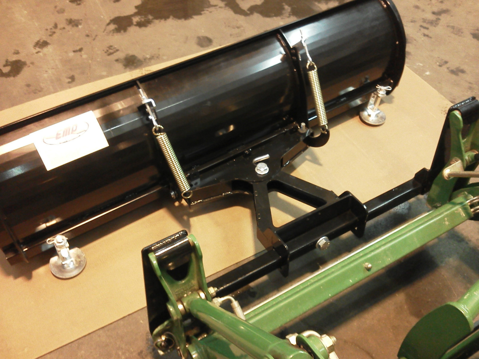 Quick Attach Plow for John Deere Front Loaders works wiht JDQA