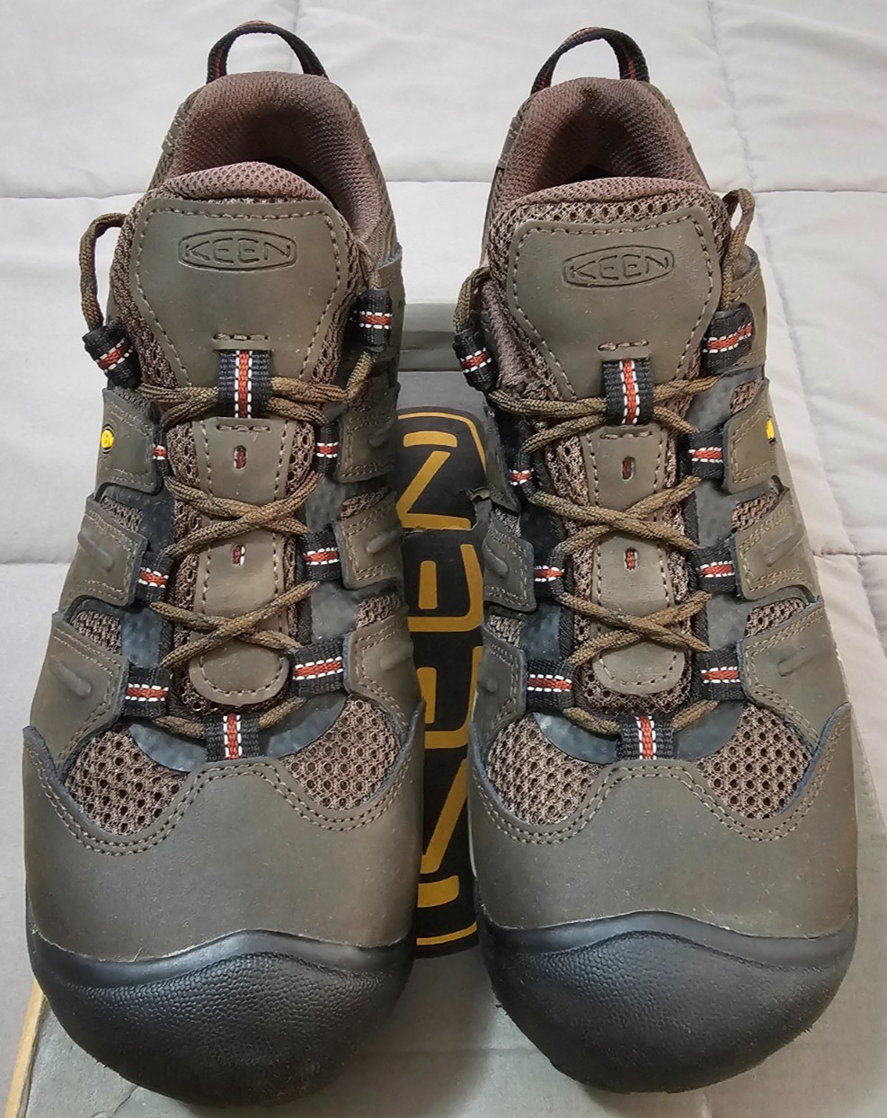 Keen® (Men's 10.5 WIDE) Utility Lansing™ Low (Steel Toe) EH SR Work Shoe - $140