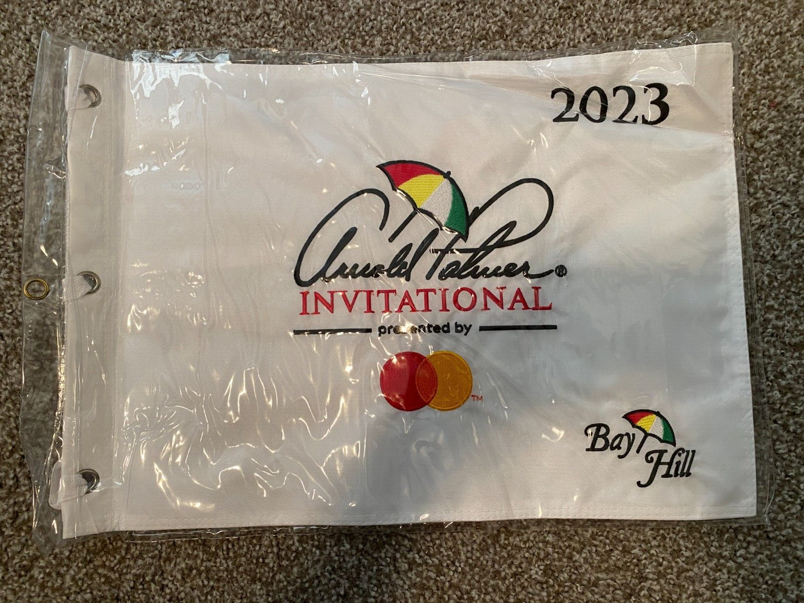Arnold Palmer Invitational 2023 at Bay Hill Embroidered Pin Flag Golf PGA NEW