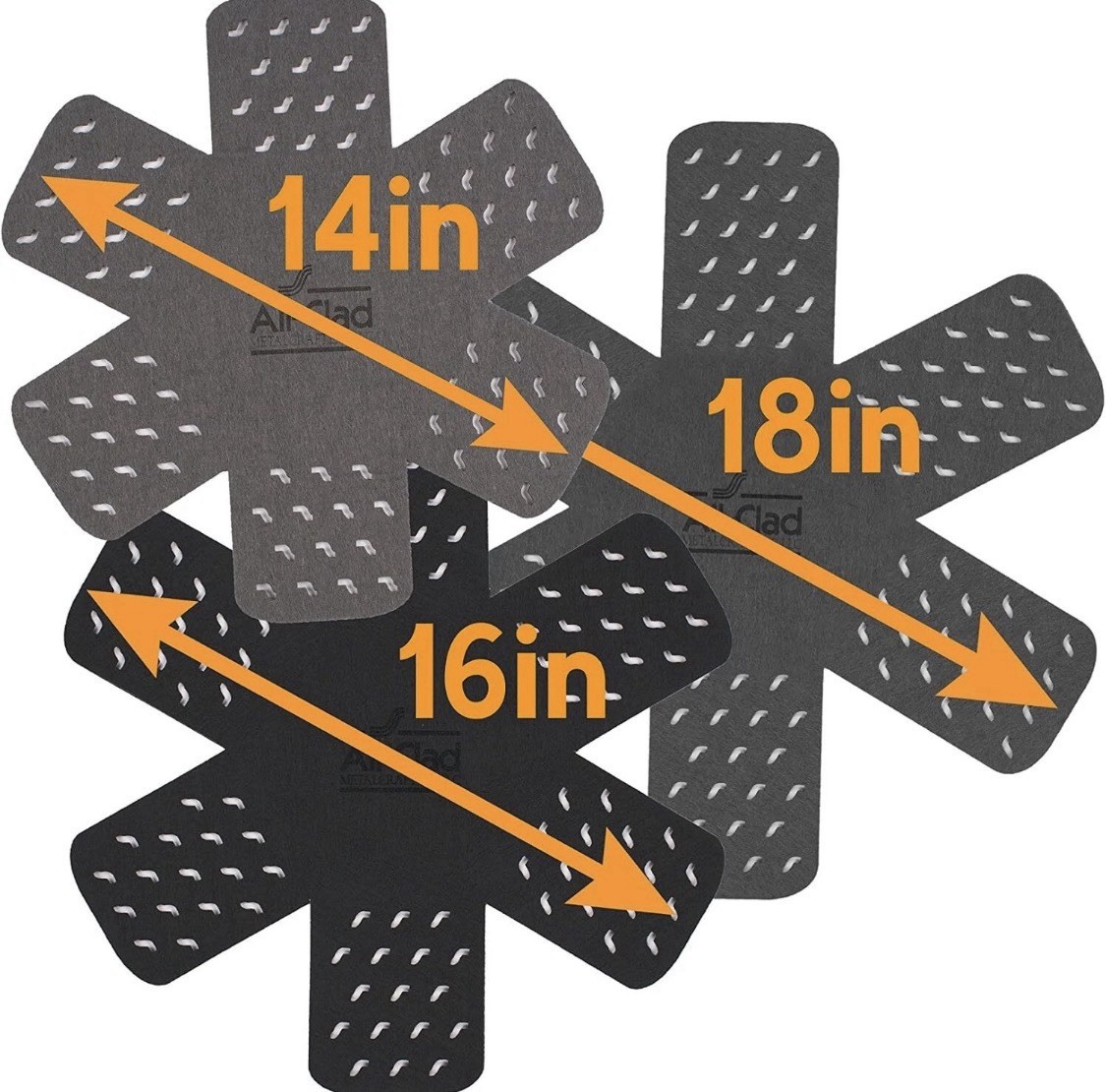 All-Clad Premium Cookware Protectors: Pot and Pan 3-Pack Protectors