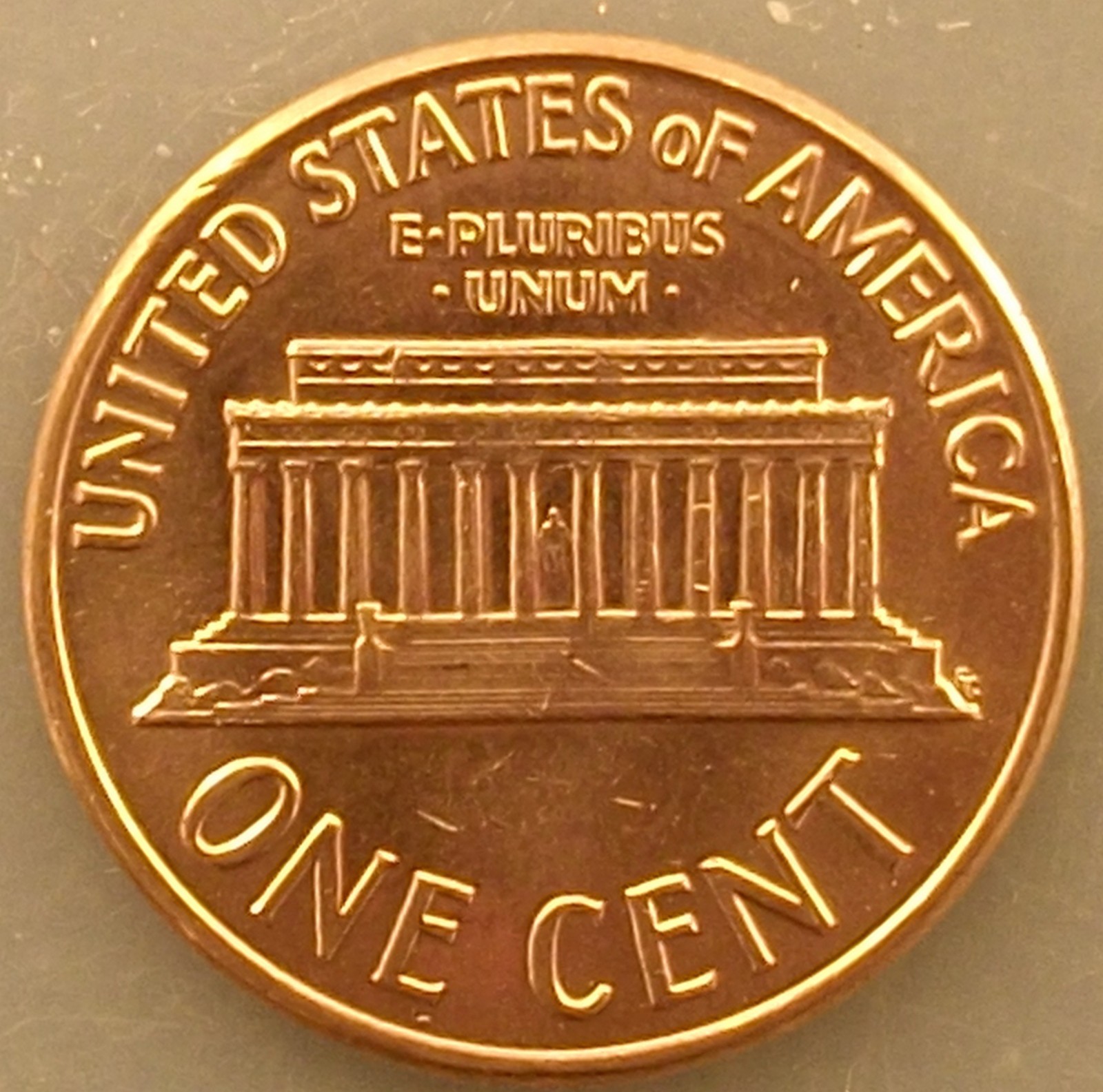 1961 D Lincoln Memorial Cent Uncirculated BU RED