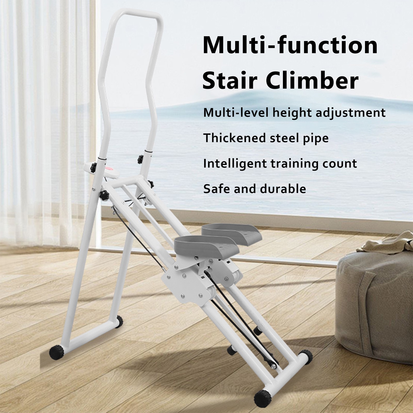 Vertical Climber Stair Stepper Machine For Home Gym Exercise Climbing Machine