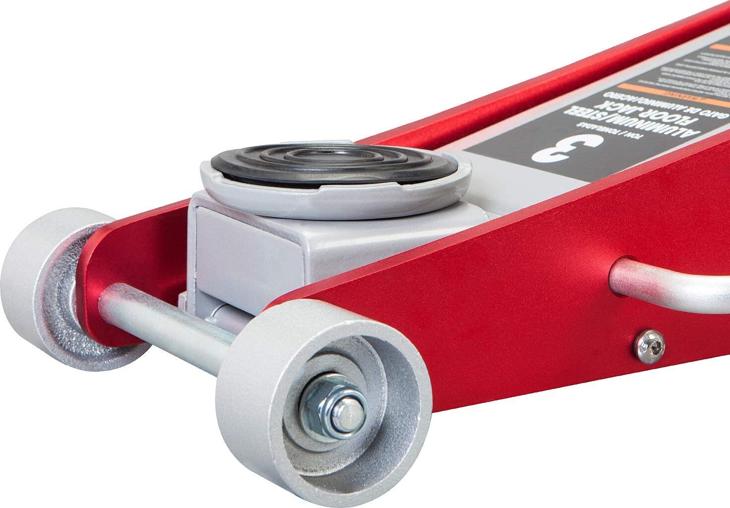 BIG RED 3 Ton Dual Piston Low Profile Aluminum and Steel Racing Floor Jack