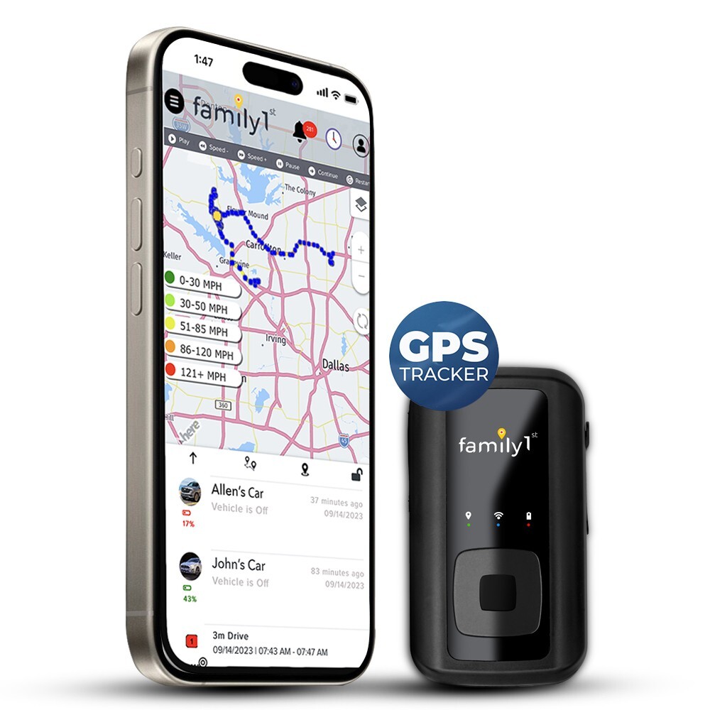 Family1st Real Time Hidden Portable GPS Tracker For Cars People Vehicles in USA
