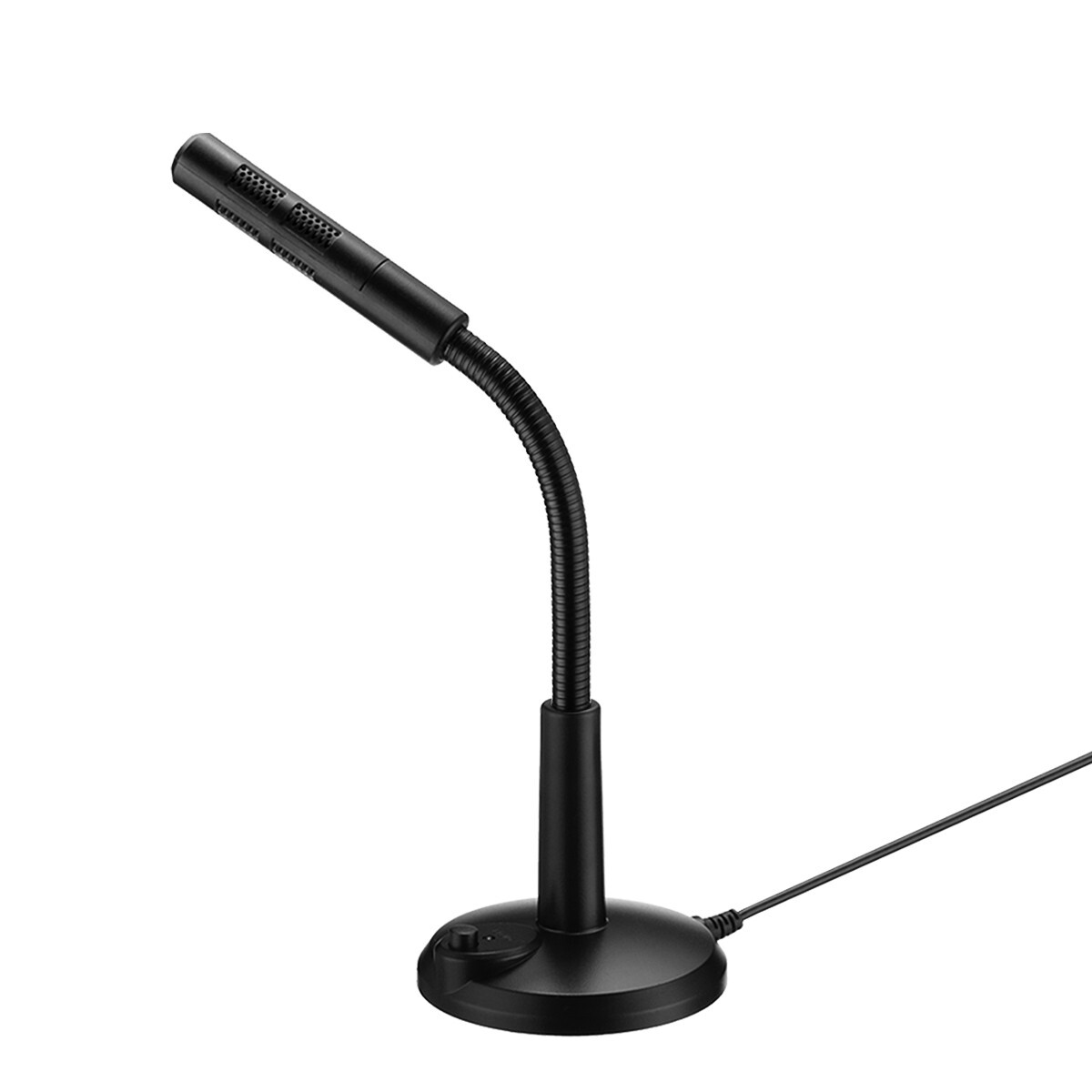 USB Computer Mini Microphone Stand Recording Mic For PC Desktop Laptop