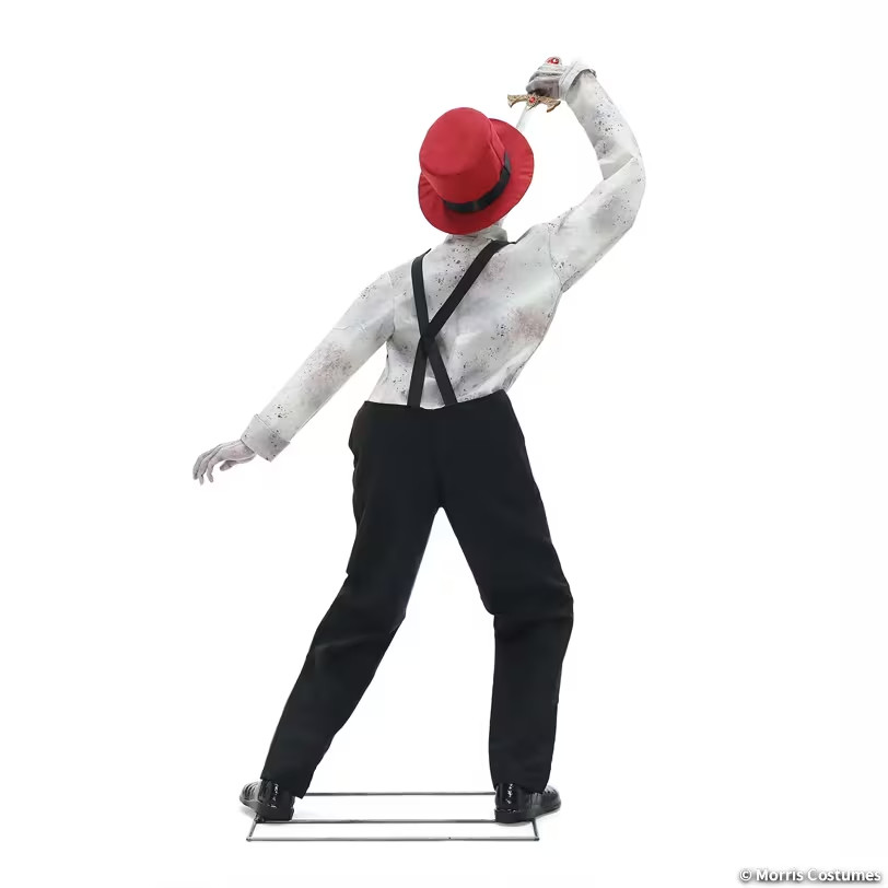 Life Size 72" Animated Sword Swallower Freak Show Halloween Animatronic Prop