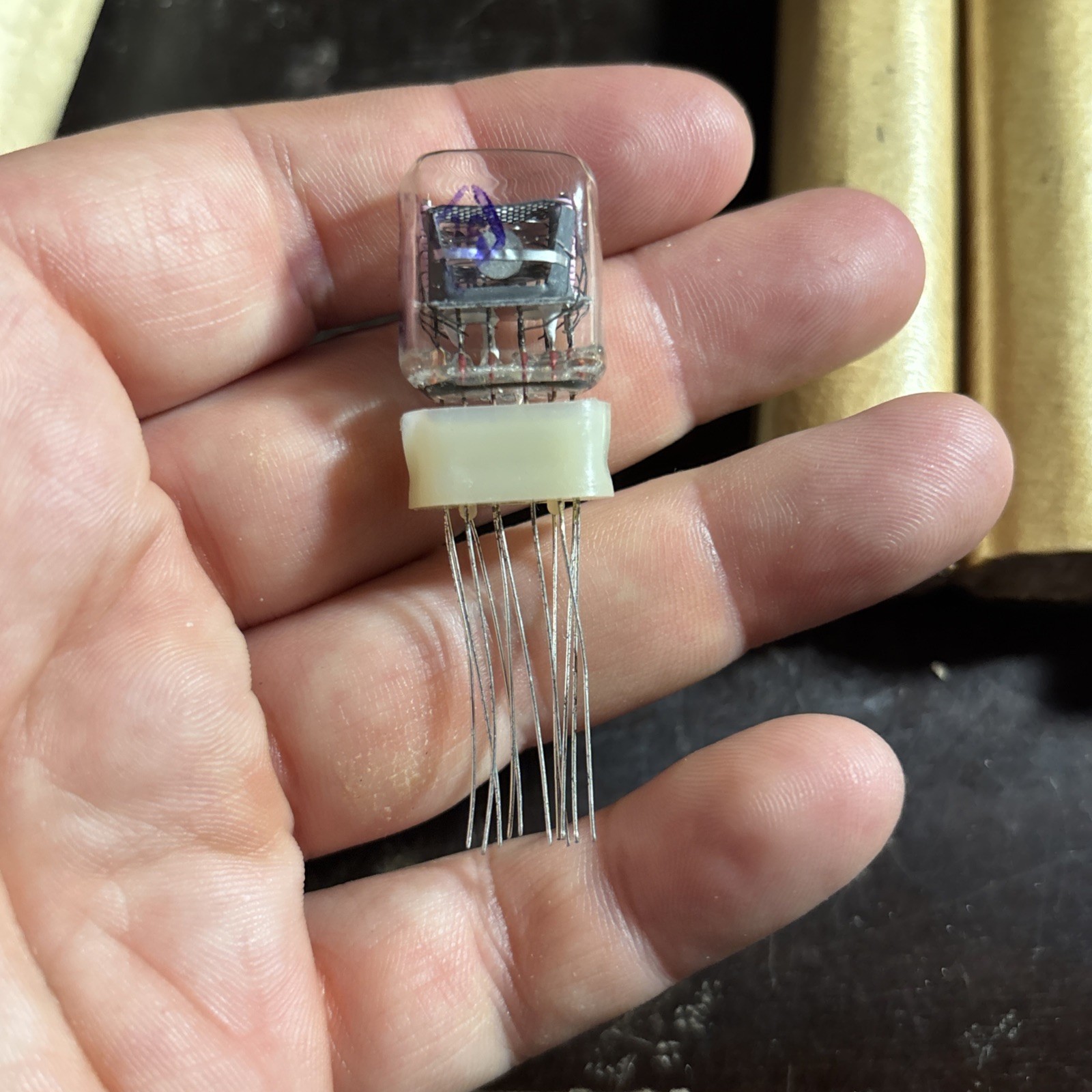 NOS 6 x IN-17 Nixie Tubes in original boxes Tube Brand new