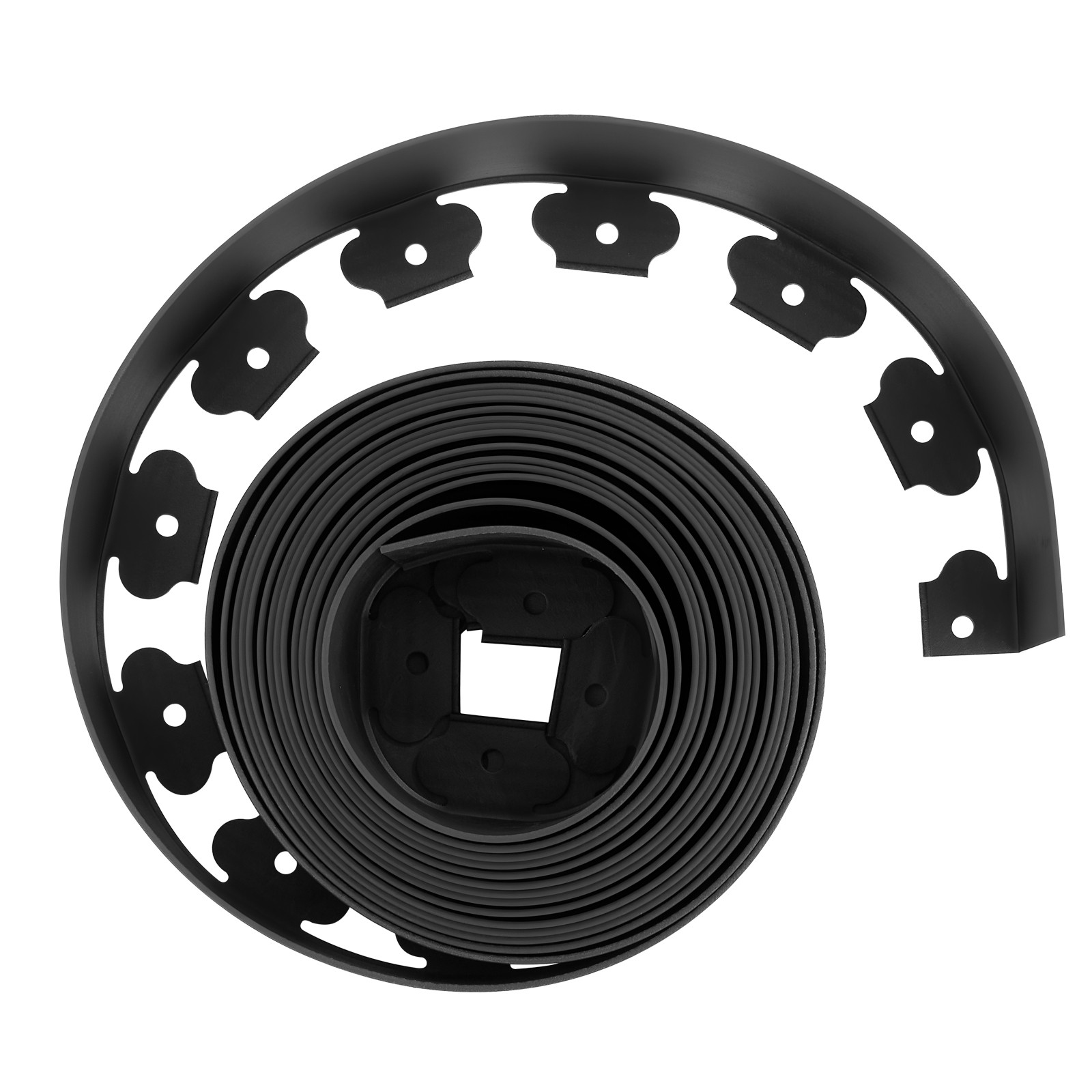 Uimoso 66ft x 4in L-Shaped Durable Plastic Garden Edging Border, No Dig Required