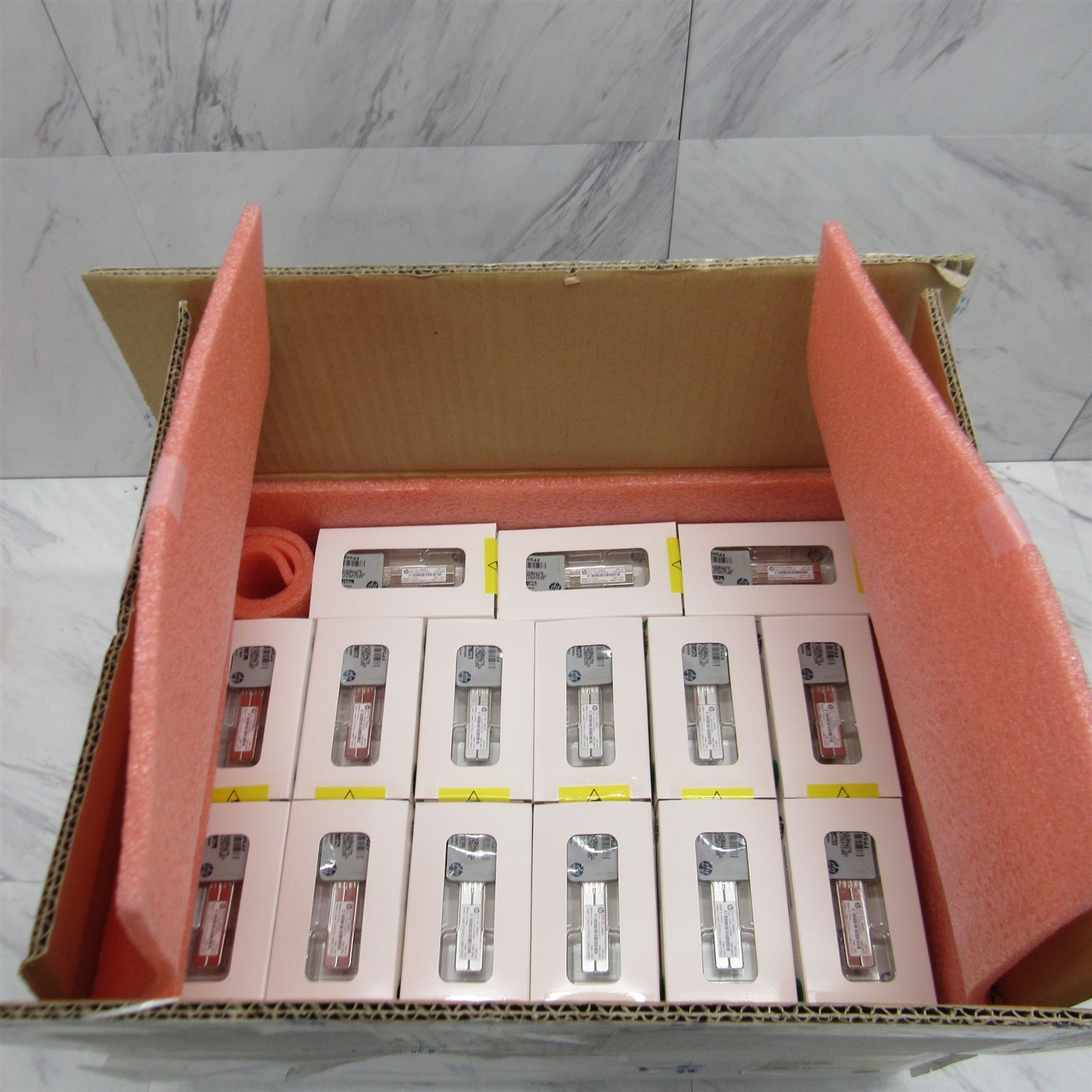 75 LOT NEW Genuine HP J4858C 1000BASE-SX 1GB LC SFP Gb Fiber Transceiver Module