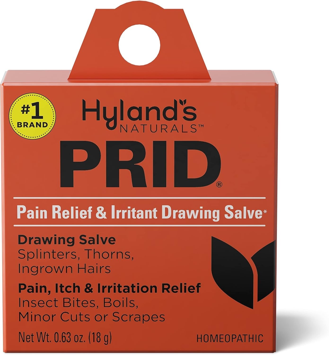 Hylands PRID Drawing Salve – 18g for Splinters, Bites, Boils & Irritations