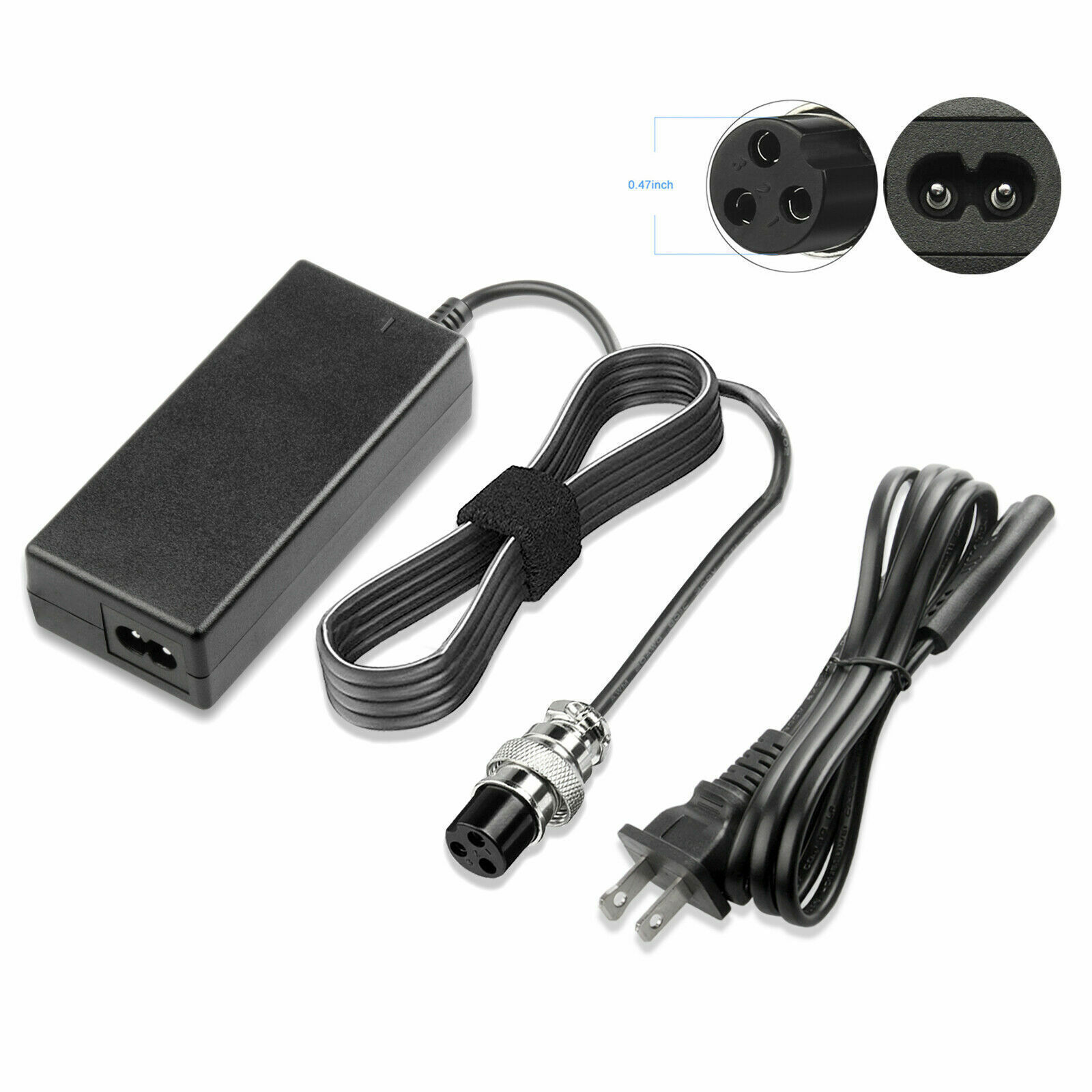 Battery Charger For Razor Scooter Dirt Bike E100 E200 E300 E125 E150 E175 E500