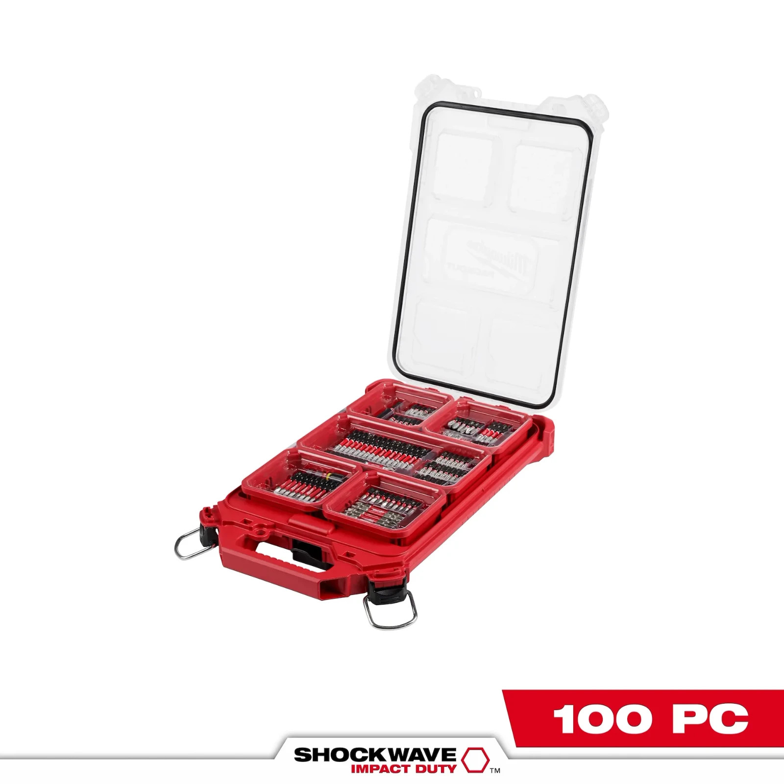 Milwaukee 48-32-4082 SHOCKWAVE Imp Bit Set 100pc PACKOUT (AUTHORIZED USA DEALER)