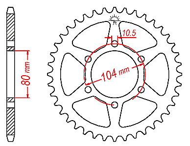 2009-2021 Kawasaki EX650R Ninja 650 JT X-Ring 520 Chain and Sprockets Kit