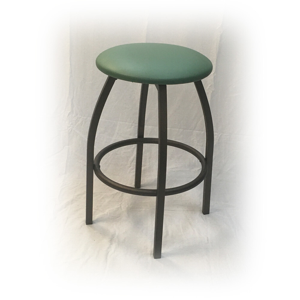 Empress Backless Barstool - Black