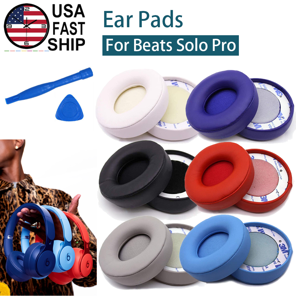 Professional Memory Foam Ear Pads Cushion For Beats Solo Pro Wireless Headphones
