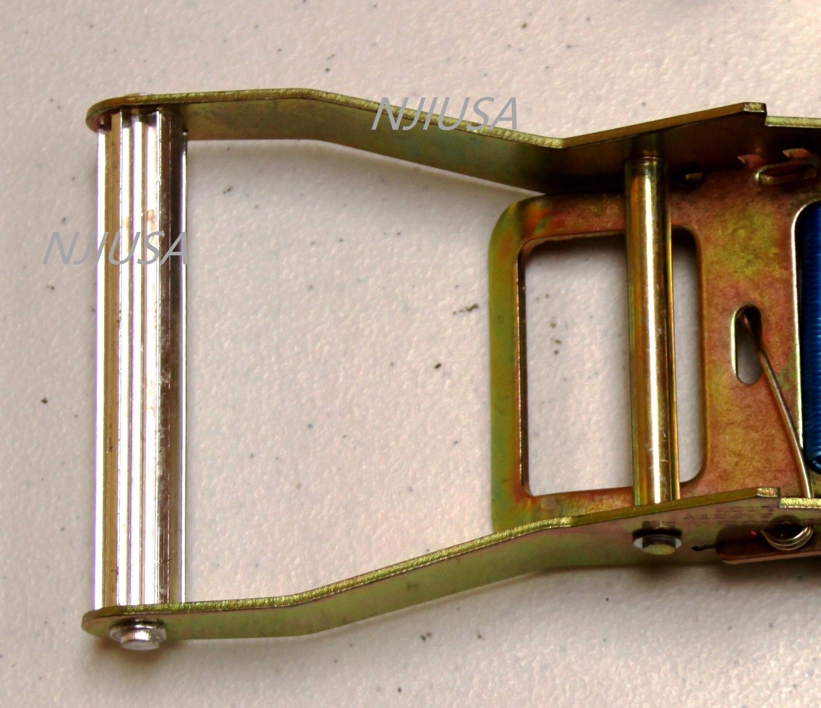 4 Axle Straps Race Car Trailer Hauler Ratchet Tie Down Strap Towing Tow QUALITY