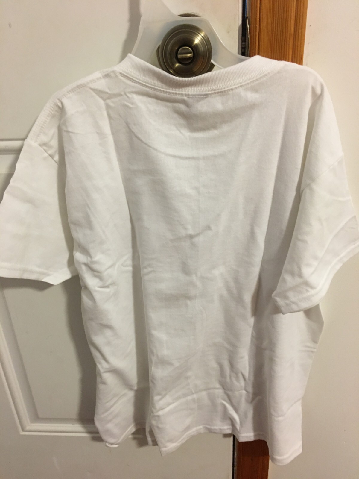 BRAND NEW LOT OF 6 BOYS SIZE M 10-12 GILDAN HEAVY COTTON SHORT SLEEVE WHITE tees