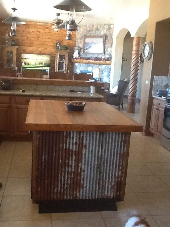 5 pcs 3' x 2' Reclaim Corrugated Metal Sheet Barn Tin Rustic Home Decor Wainscot