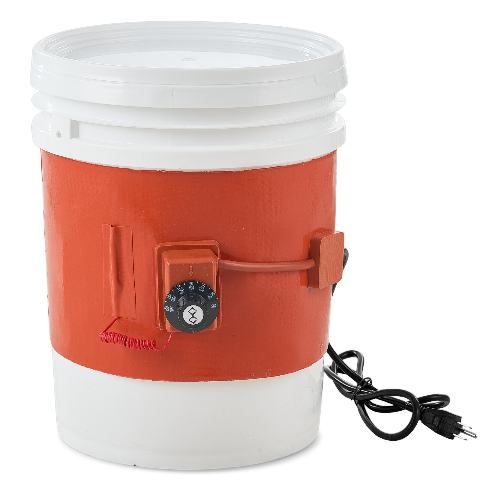 5 Gallon Metal Drum Heater 800 Watt 7.75 inch Width86-302℉ Adjustable