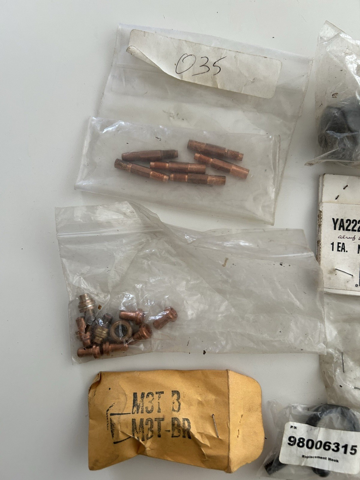 Vintage MIG Welder Tip Nozzle Diffuser Accessories Lot - Snap-On & Others