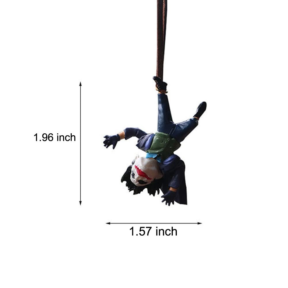 Cool Swing Ornament Upside Down Car Auto Rear View Mirror Hanging Decoration ...