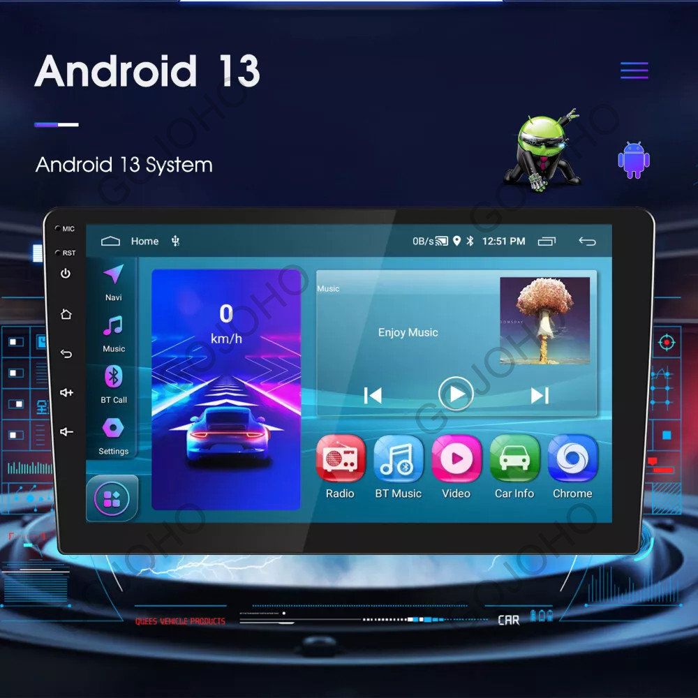 4+64GB 10.1" For Honda Element 2002-2006 Android 13 CarPlay Car Stereo GPS Radio