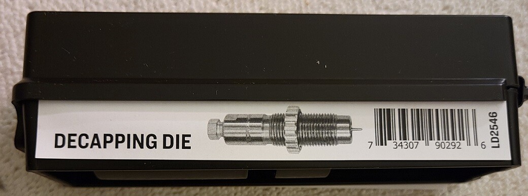 Lee Universal Depriming and Decapping Die 90292 Factory New