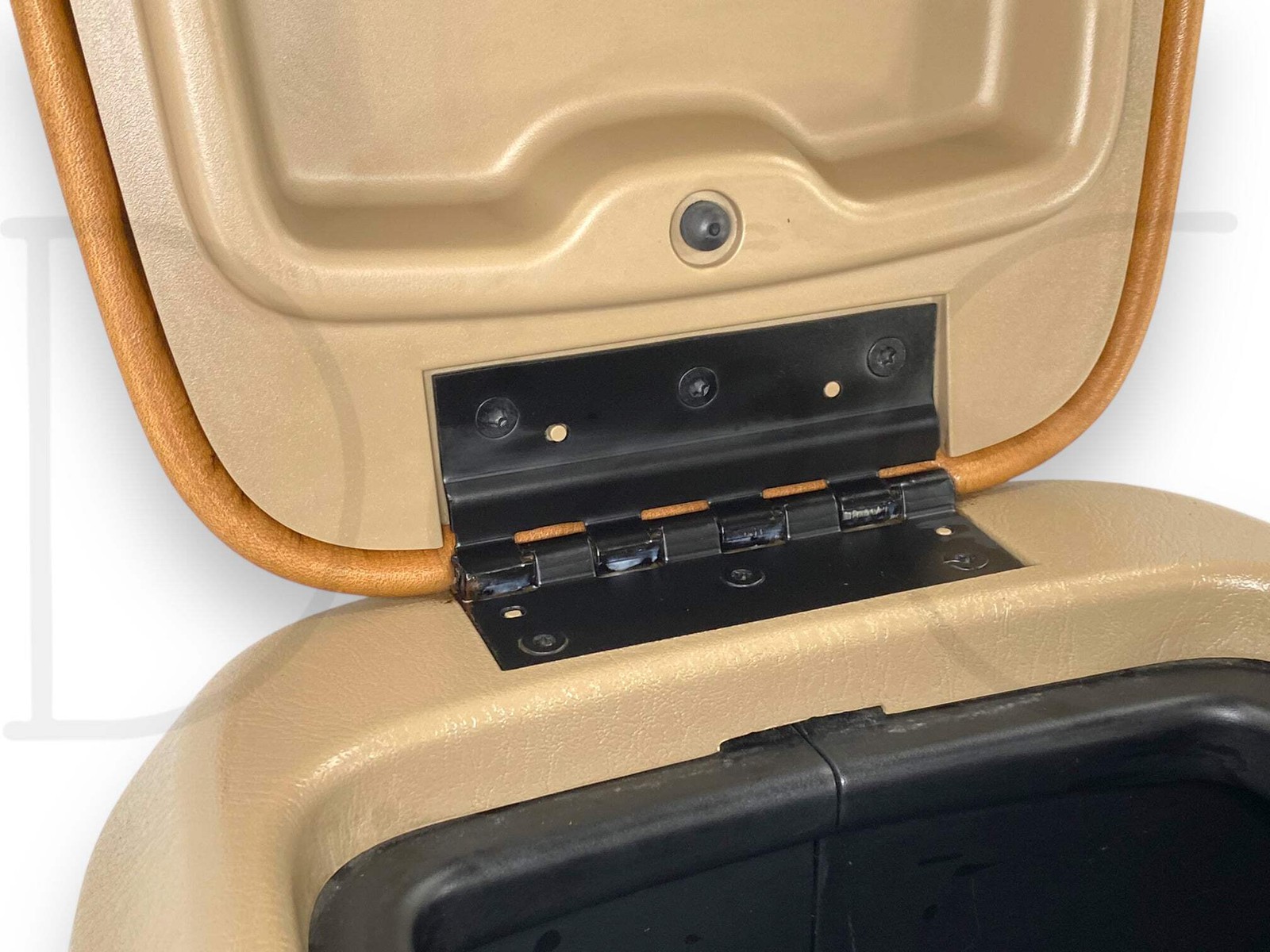 03-07 Ford F250 F350 King Ranch Super Duty Center Console Floor Storage Tan OE