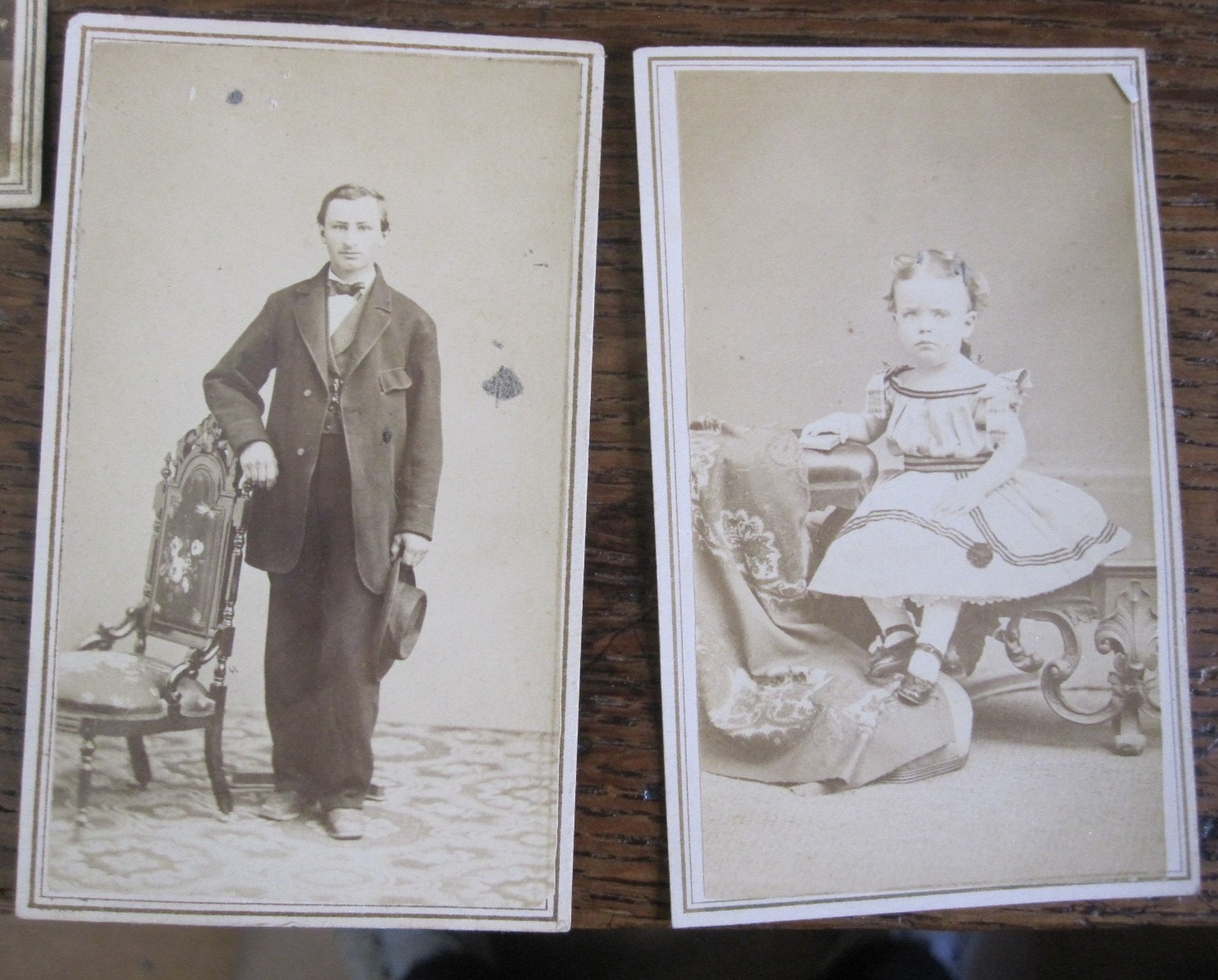 1870's & Later - 25+ CDV's Misc. Lot of New York Photographers & 1 Tintype