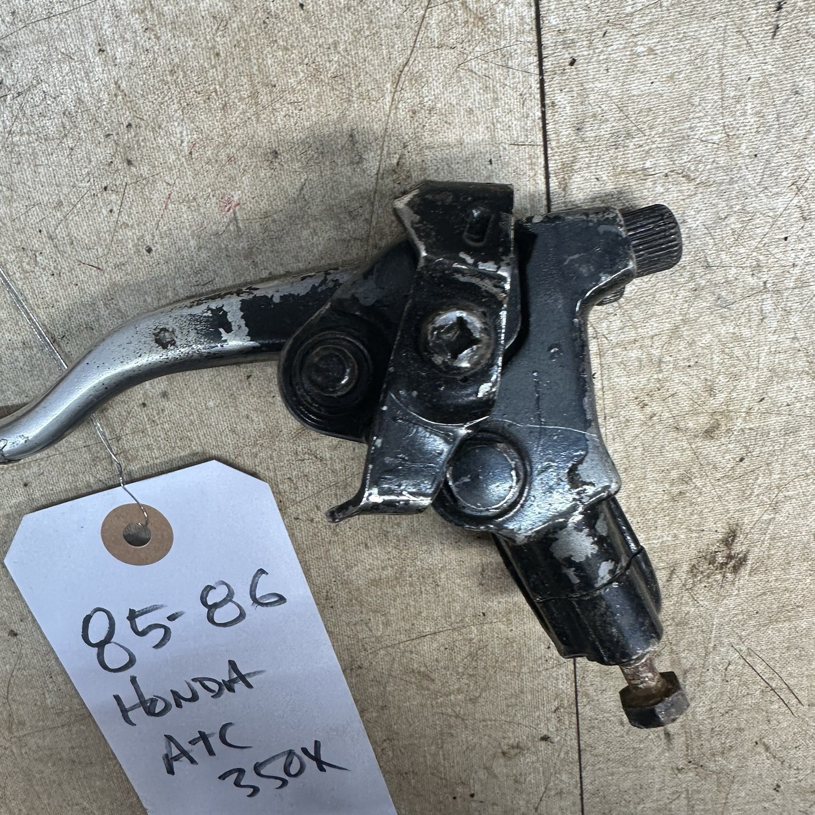 83- 89 HONDA OEM ATC200X ATC350X ATC250R Stock Clutch Perch Lever Parking Brake