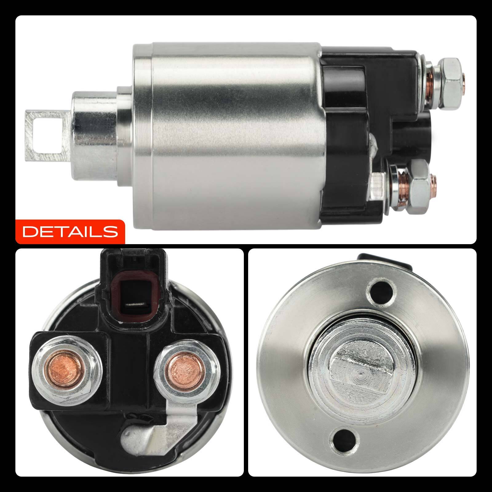 12V Starter Solenoid Switch for Toyota Corolla Yaris 2006-2018 Pontiac 1.8L 1.5L