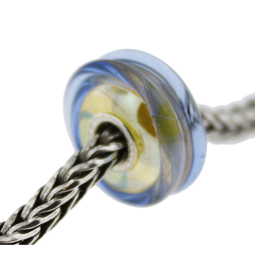 Authentic Trollbeads Glass 61405 Cool Dusk :1