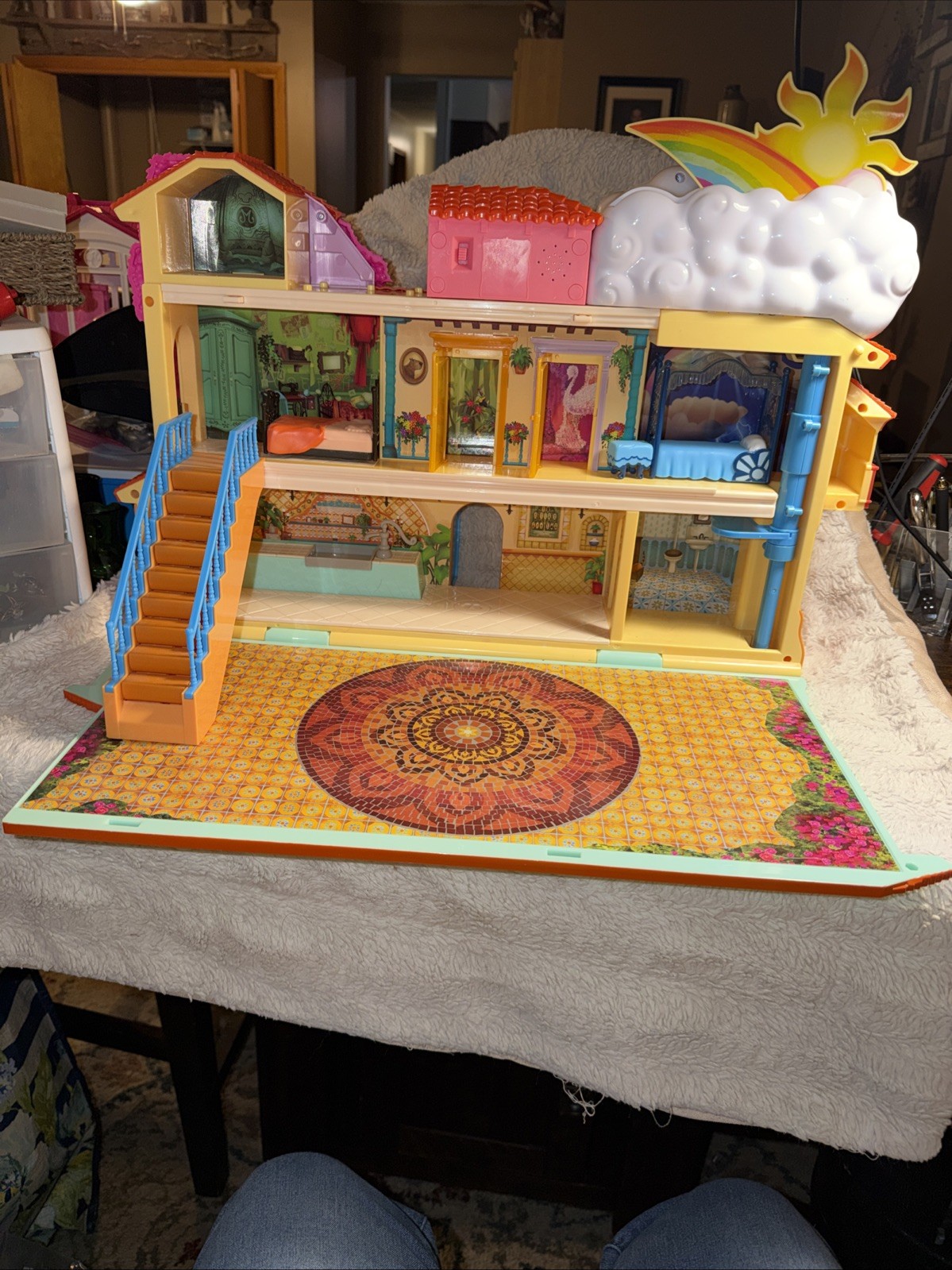 Disney Encanto Magical Casa Madrigal House & 2 Rooms Playsets W/Accessories