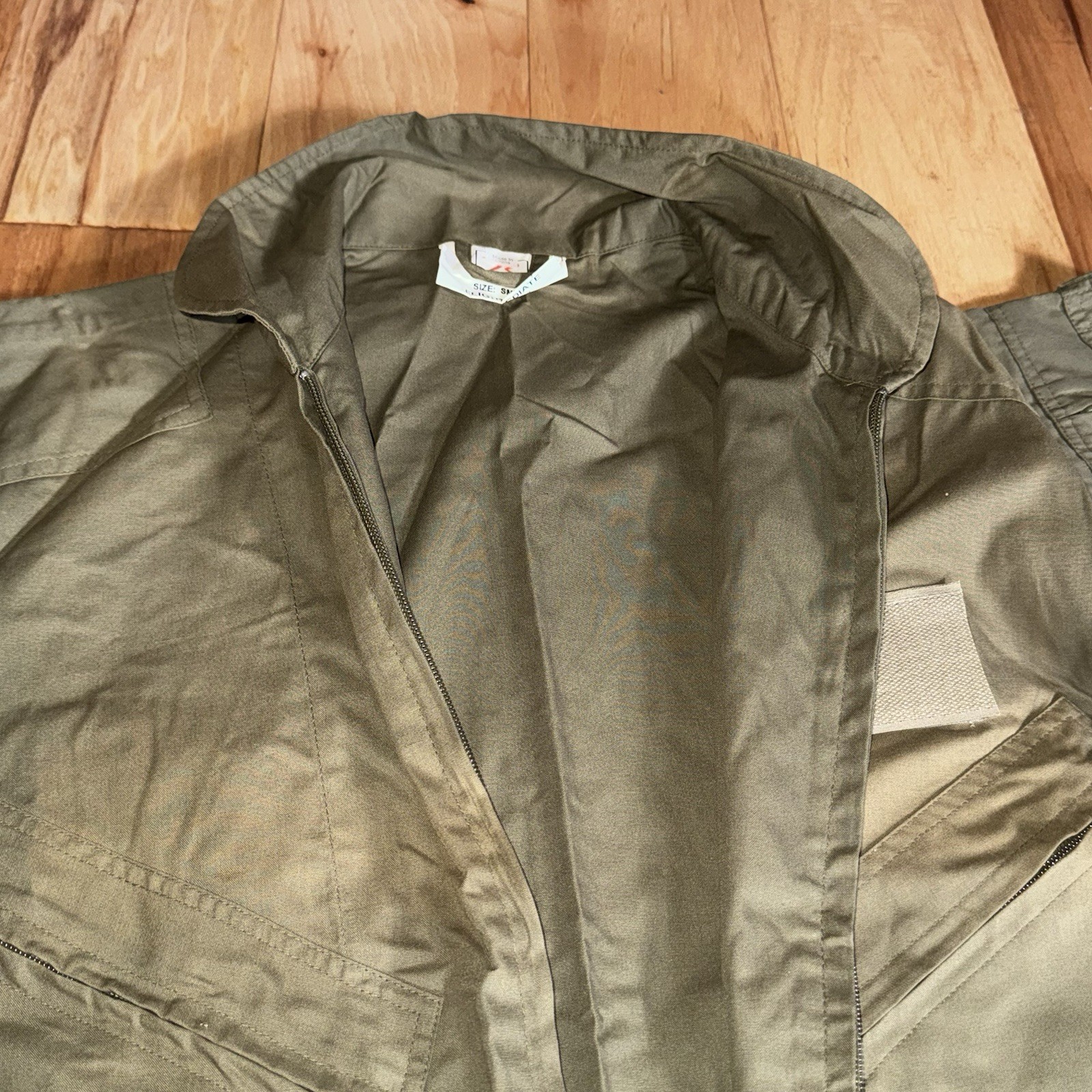 Rothco Flight Suit Small Olive Drab Military Style Coveralls Zip Front NEW